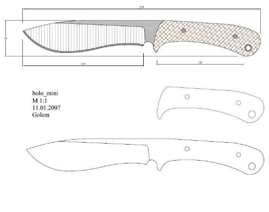 刀迷福利经典名刀设计图纸